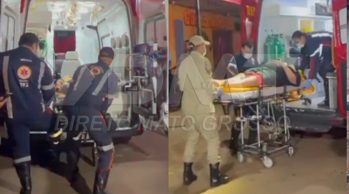 Duas pessoas ficaram feridas no Alfredo de Castro após colisão entre moto e bicicleta 1