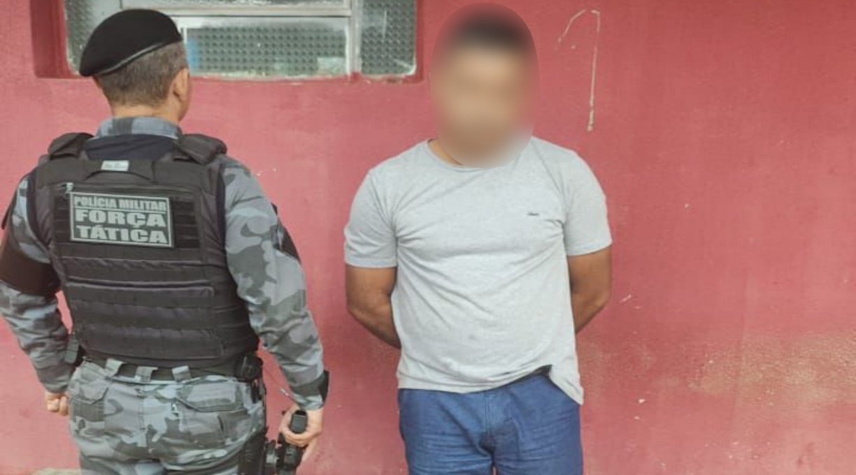 Suspeito de esfaquear motorista no centro de Rondonopolis é preso pela Força Tática em Pedra Preta 1