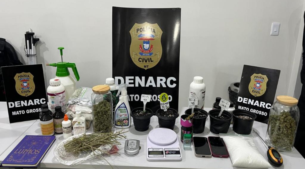 PJC deflagra operação em combate ao tráfico de drogas com alvos em três municípios de Mato Grosso 1