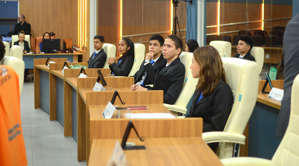 Segunda sessão dos vereadores mirins é marcada por apresentação de propostas 1