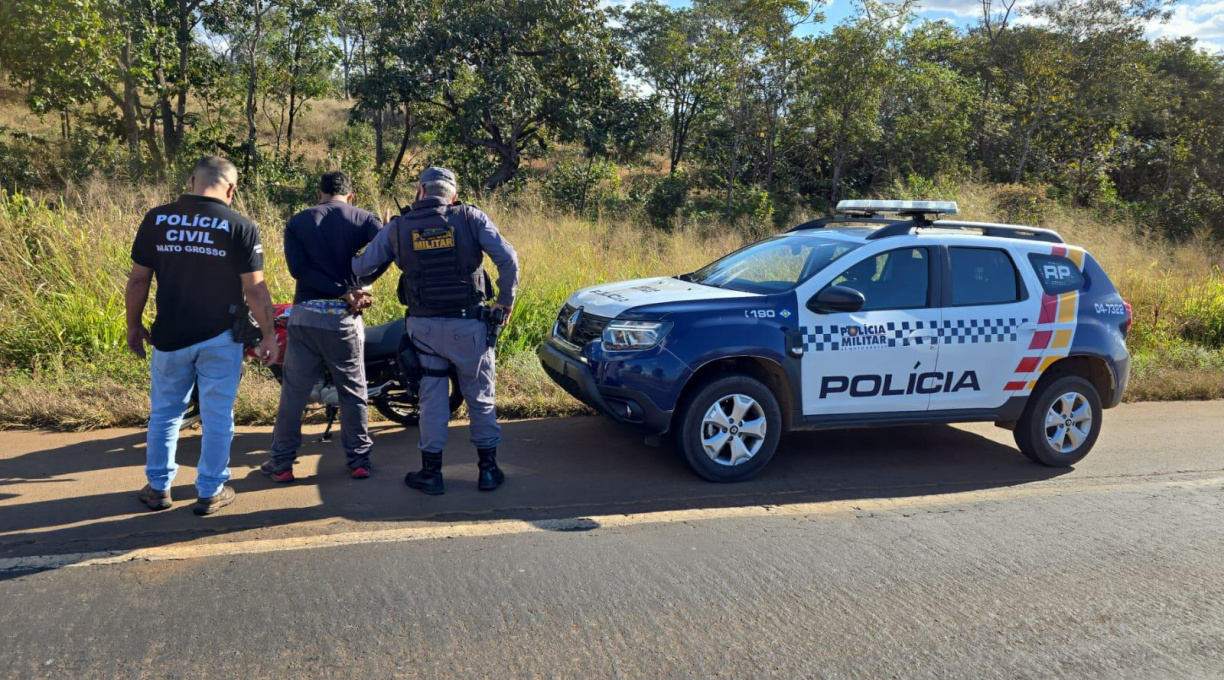 Mulher é morta a golpes de faca em Jaciara, e o responsável pelo feminicídio é preso por forças de segurança em Alto Araguaia 1