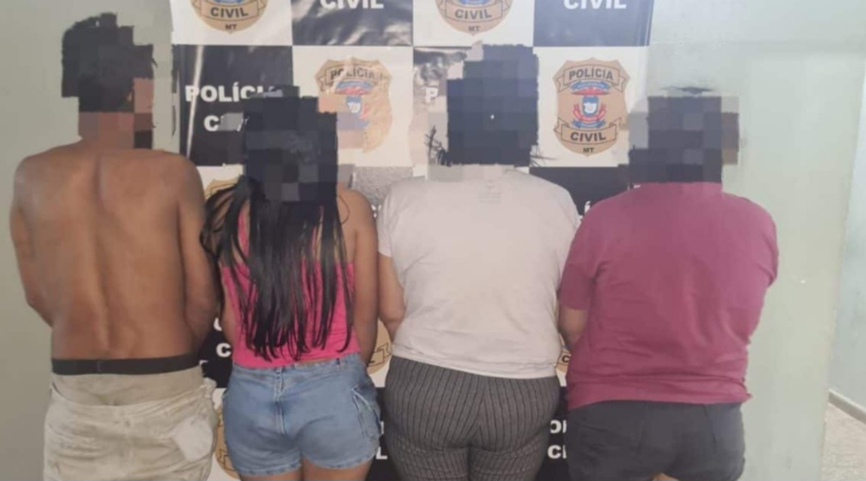 Derf desarticula ponto de tráfico próximo a escolas e prende quatro em flagrante 1