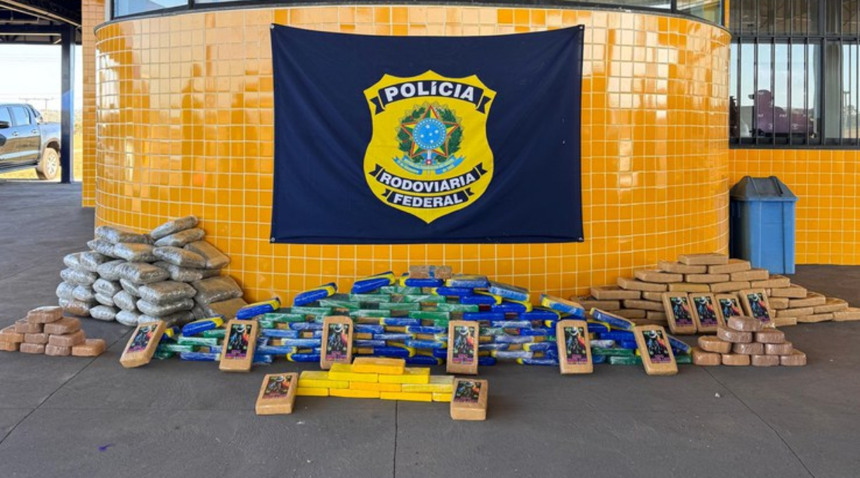 Ação da PRF resulta na apreensão de mais de 200 kg de drogas em General Carneiro 1