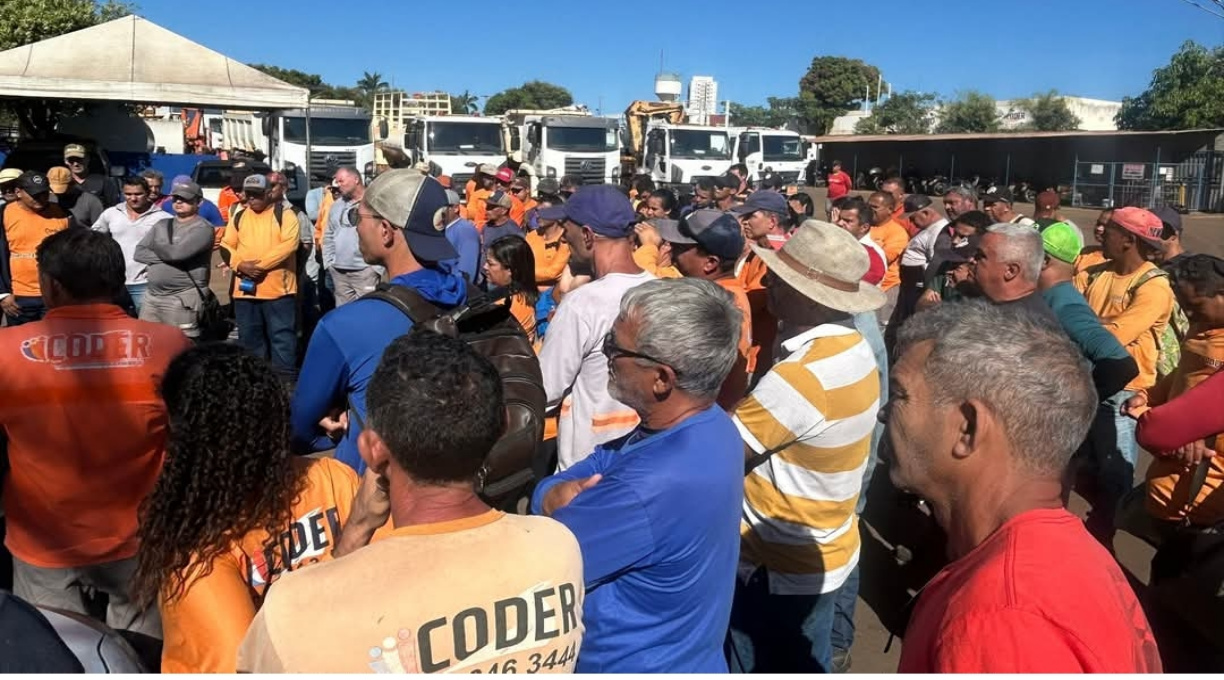 Coderianos iniciam paralisação de 72 horas com força total em Rondonópolis 1