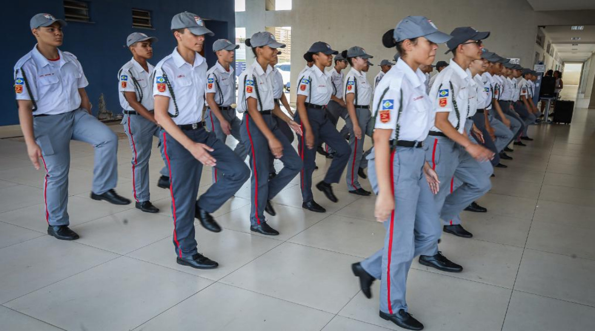 Escolas estaduais militares abrem inscrições para novos alunos nesta segunda (14) 1