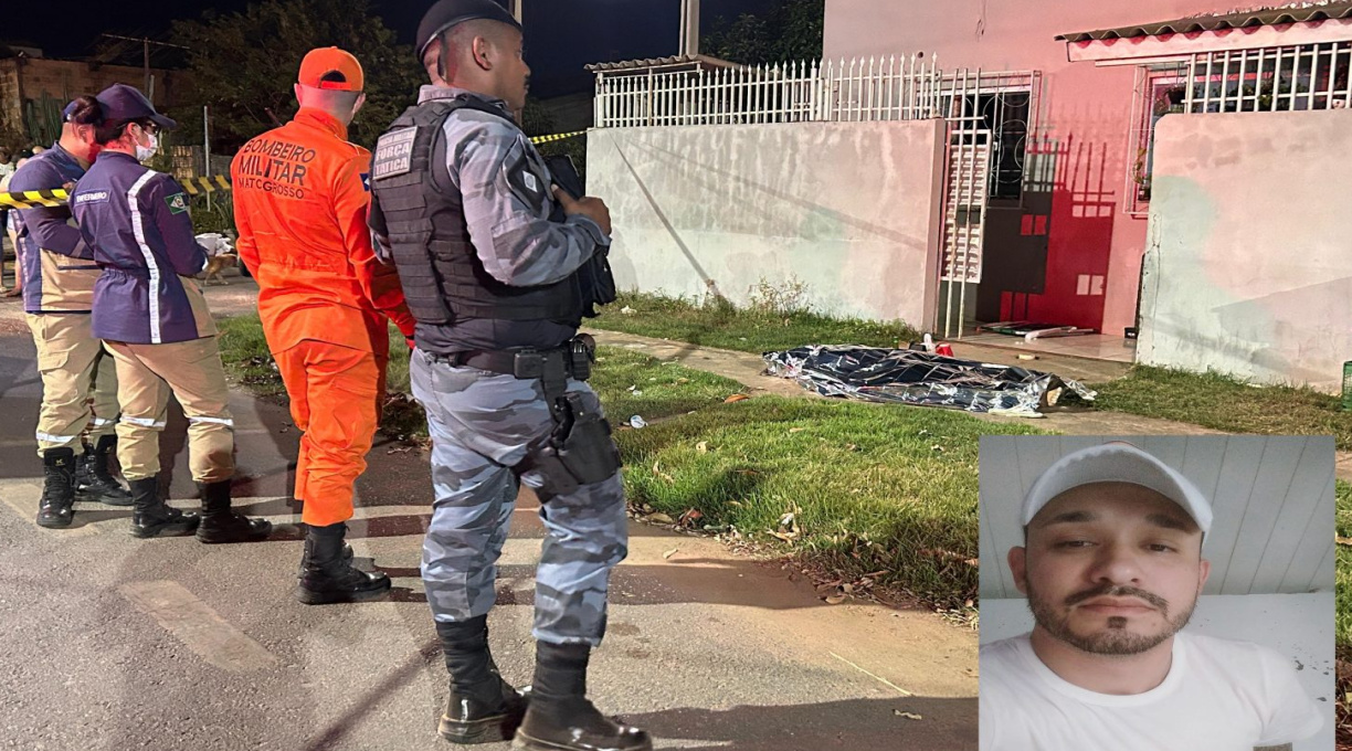 Com cerca de dez tiros, um homem foi executado em uma rua de Sorriso 1