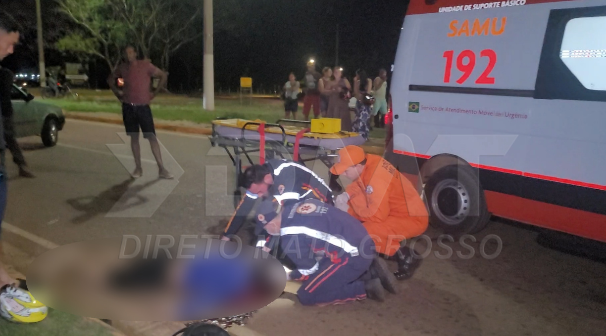 Jovem de 23 anos perde a vida ao colidir contra um poste na entrada do Bairro Alfredo de Castro 1