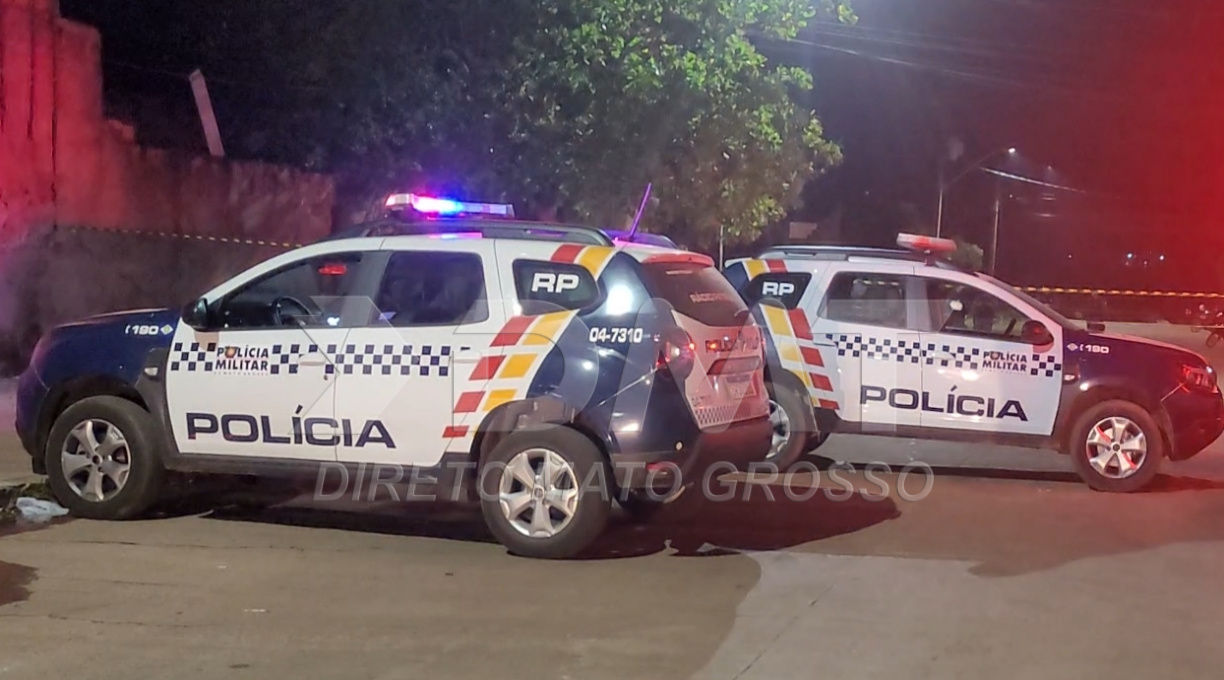 PM prende em flagrante suspeito de feminicídio em Poxoréu 1
