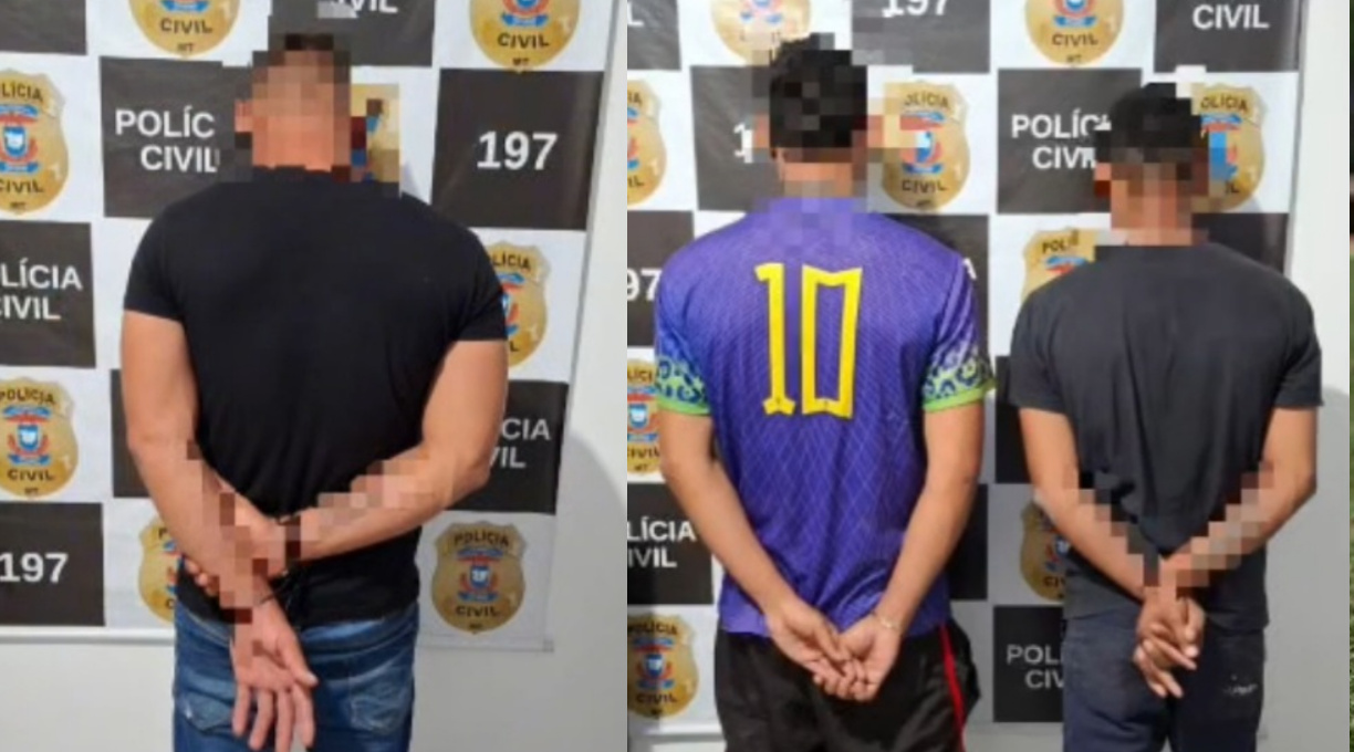 Polícia Civil prende homem por violência doméstica e dois por ligação com organização criminosa em Pedra Preta 1