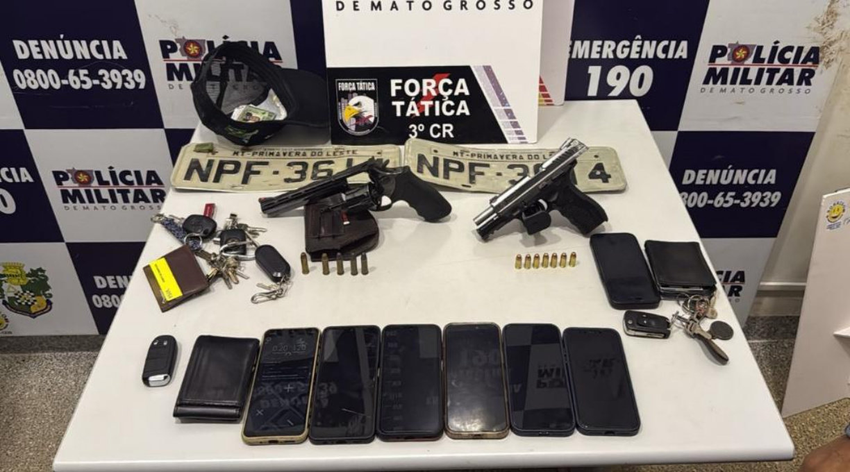 Sete faccionados são presos suspeitos por sequestro mediante tortura e porte ilegal de arma 1