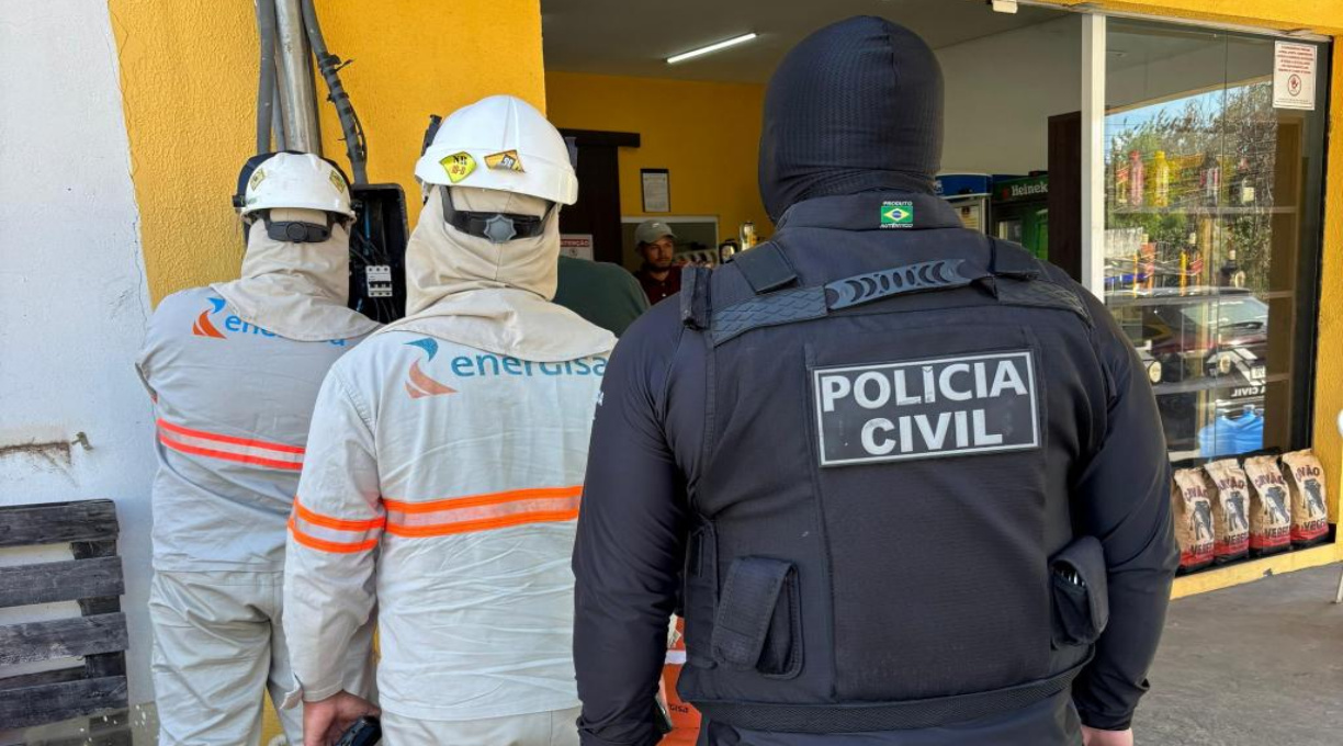 Estabelecimentos comerciais são alvo de operação da Polícia Civil para apurar denúncias de fraudes no registro de energia 1