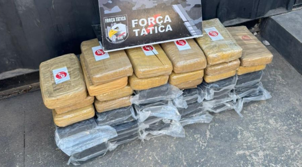 Força Tática prende homem com 36 tabletes de maconha em Cuiabá 1