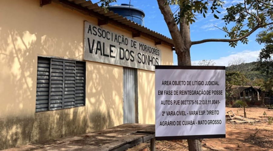 Justiça inicia atos para reintegração de posse do assentamento vale dos sonhos 1