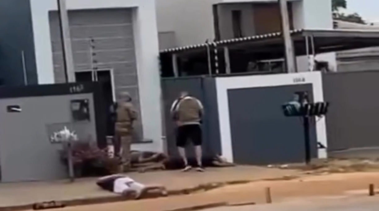 Forças de segurança prendem quadrilha que assaltou banco em Brasnorte 1