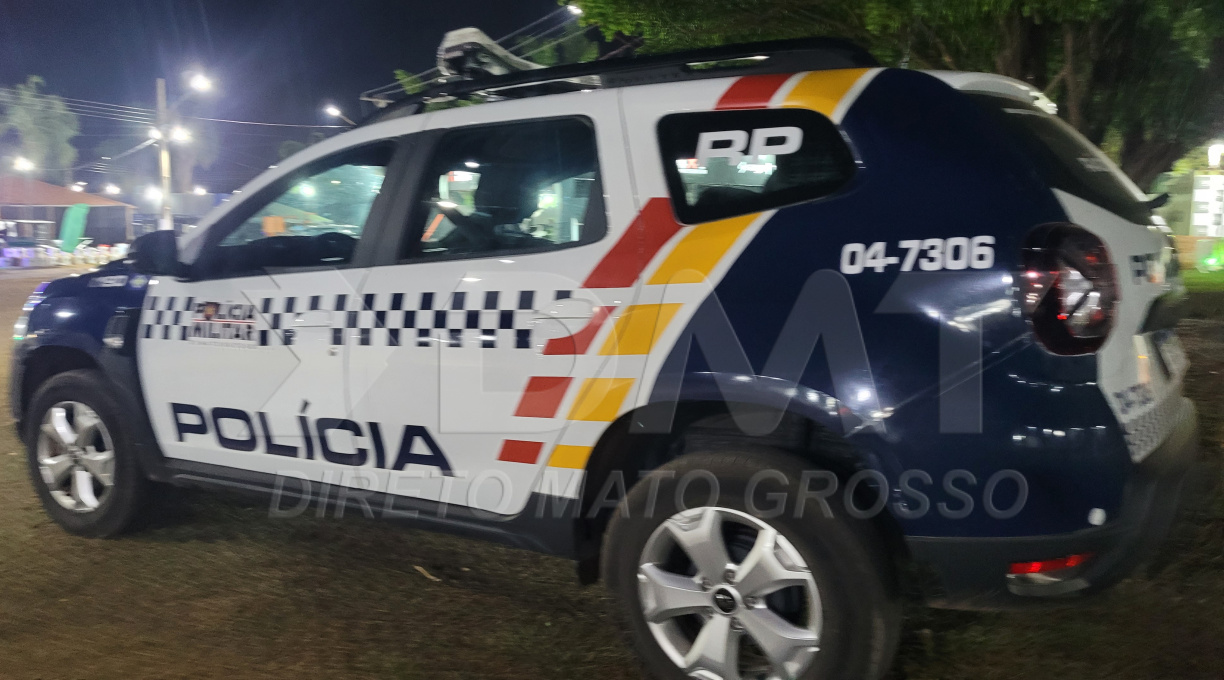 PM prende em flagrante homem por tentar matar o filho a golpes de faca no interior de MT 1