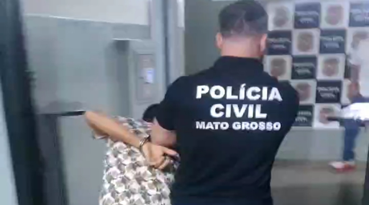Investigadores da DEDM prendem em Rondonópolis indivíduo condenado a 18 anos de prisão por ter estuprado a enteada de 9 anos 1