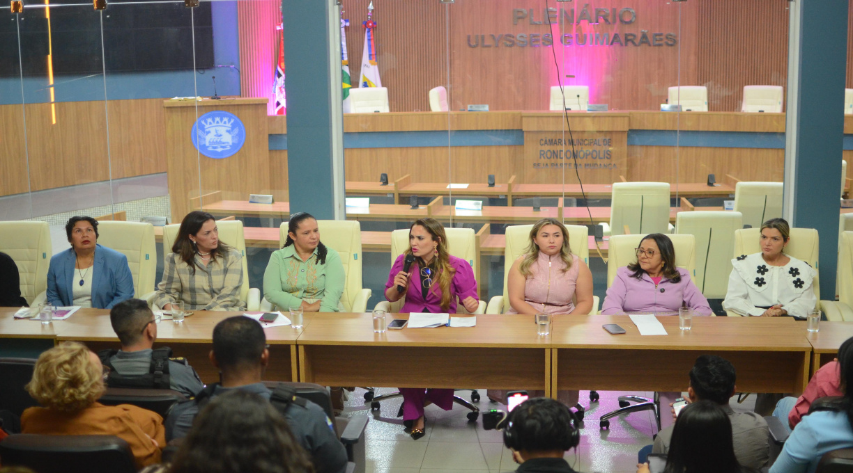 Roda de Conversa sobre Lei Maria da Penha atrai grande público à Câmara de Rondonópolis 1