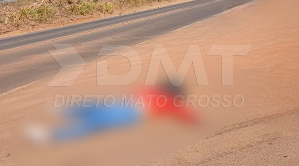 Motociclista fica gravemente ferido após colisão com Fiat Strada no Anel Viário em Rondonópolis 1