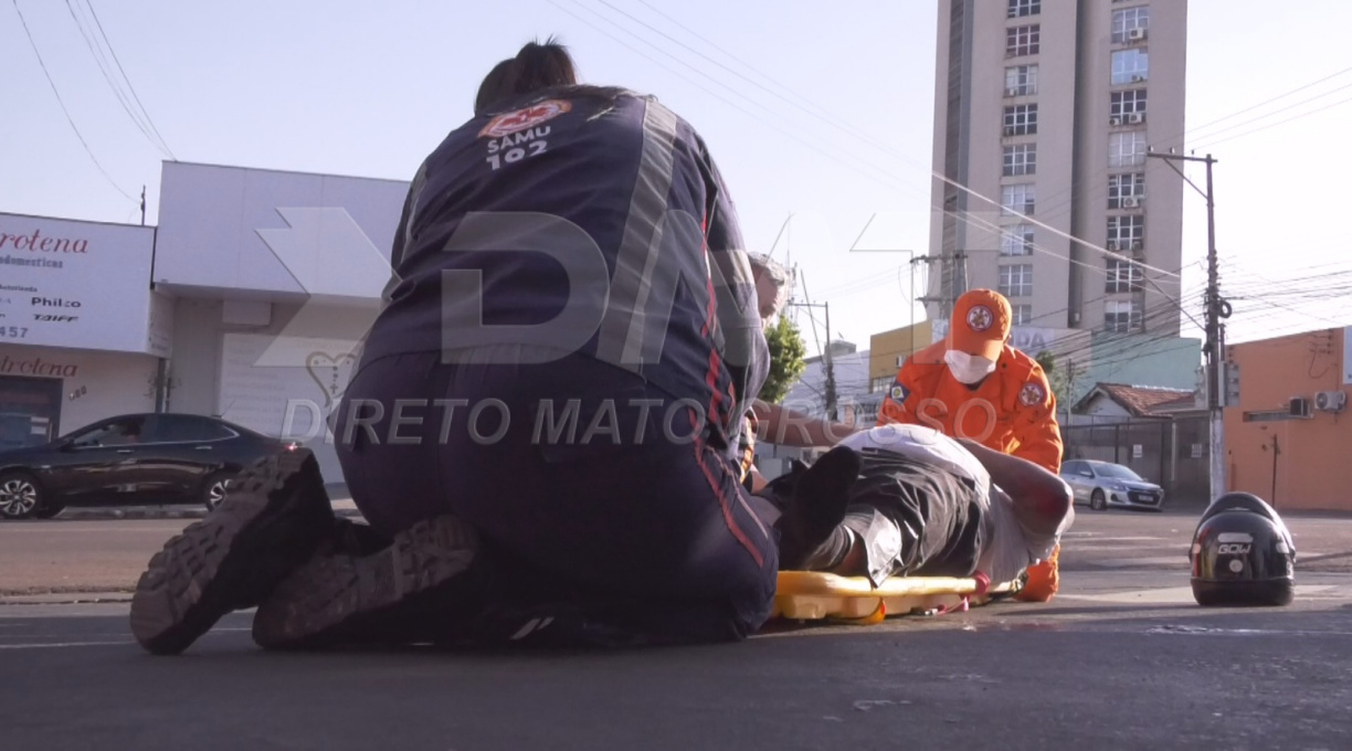 Motociclista sofre múltiplas fraturas após motorista avançar sinal vermelho e causar colisão de alto impacto 1