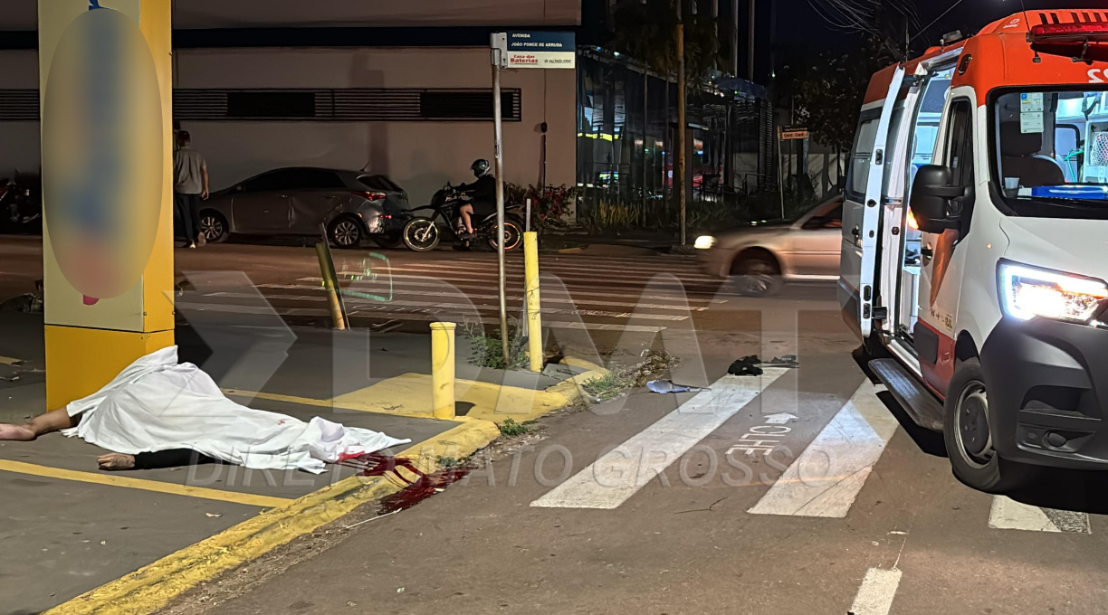 Jovem motociclista morto em grave acidente de trânsito no centro de Rondonópolis é identificado 1