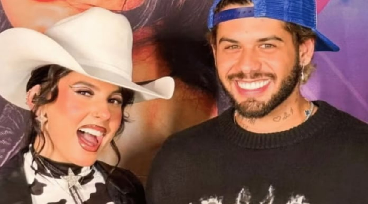 Em meio a rumores de romance, Zé Felipe aparece no show de Ana Castela 1