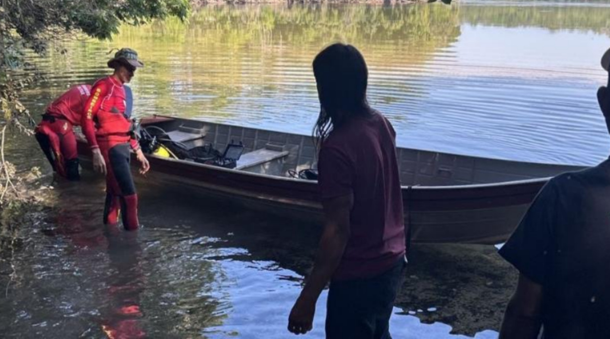 Corpo de Bombeiros localiza corpo de jovem que se afogou no rio Juruena 1