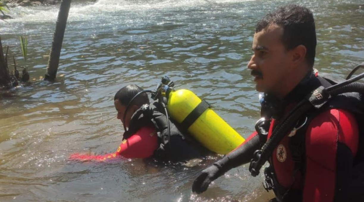Corpo de Bombeiros Militar localiza corpo de homem vítima de afogamento no Rio Suspiro 1