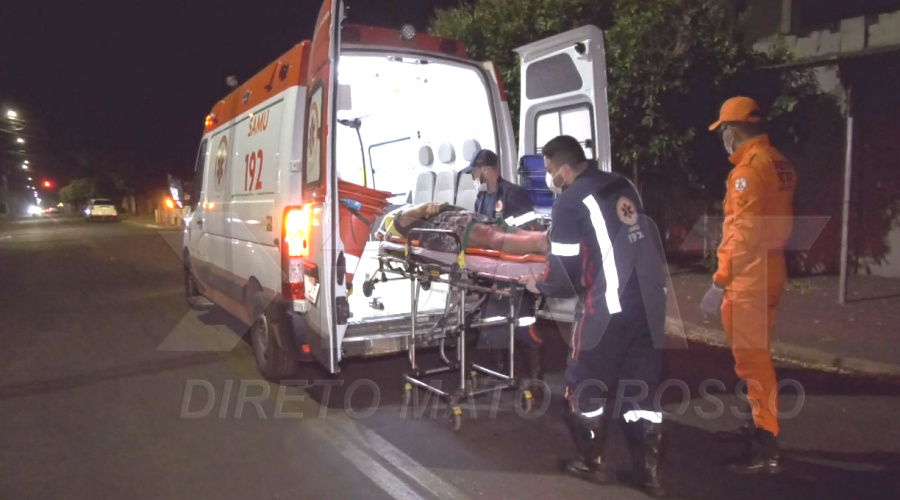 Colisão entre motos no bairro Vila Itamarati resulta em jovem de 18 anos ferido 1