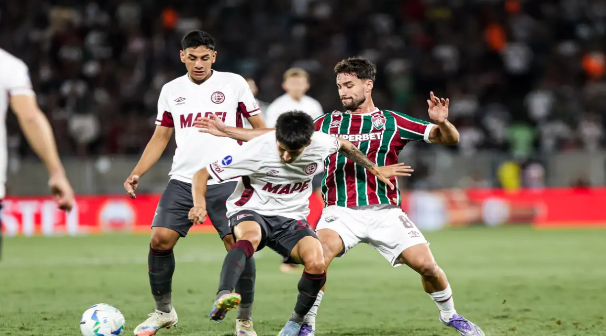 Fluminense cede empate ao Lanús e acaba eliminado da Sul-Americana 1