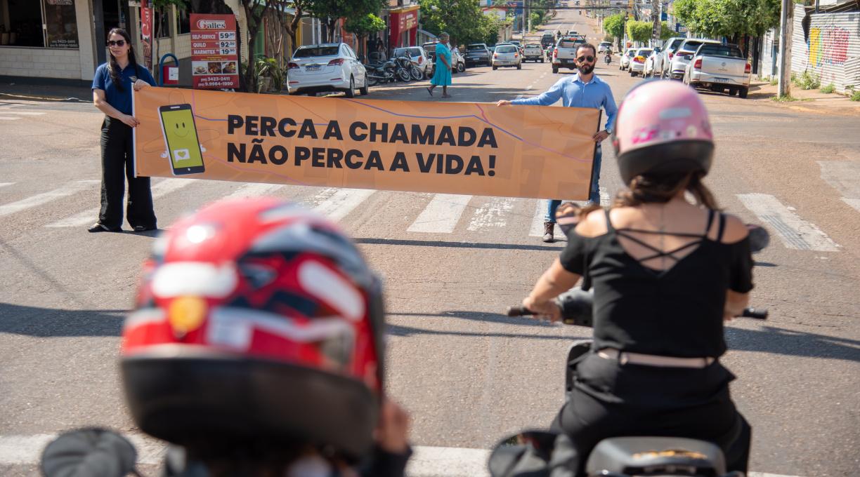 Dia Nacional do Trânsito é marcado com pit stop na Praça Brasil 1