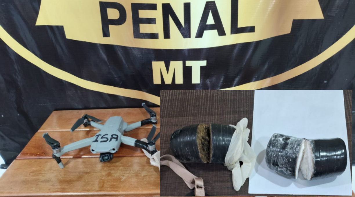 Polícia Penal apreende drone e materiais ilícitos em visitantes na Penitenciária Mata Grande em Rondonópolis 1