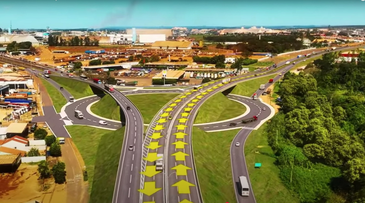 Projeto no Trevão prevê complexo viário, com viadutos, rotatórias e alças de acesso 1