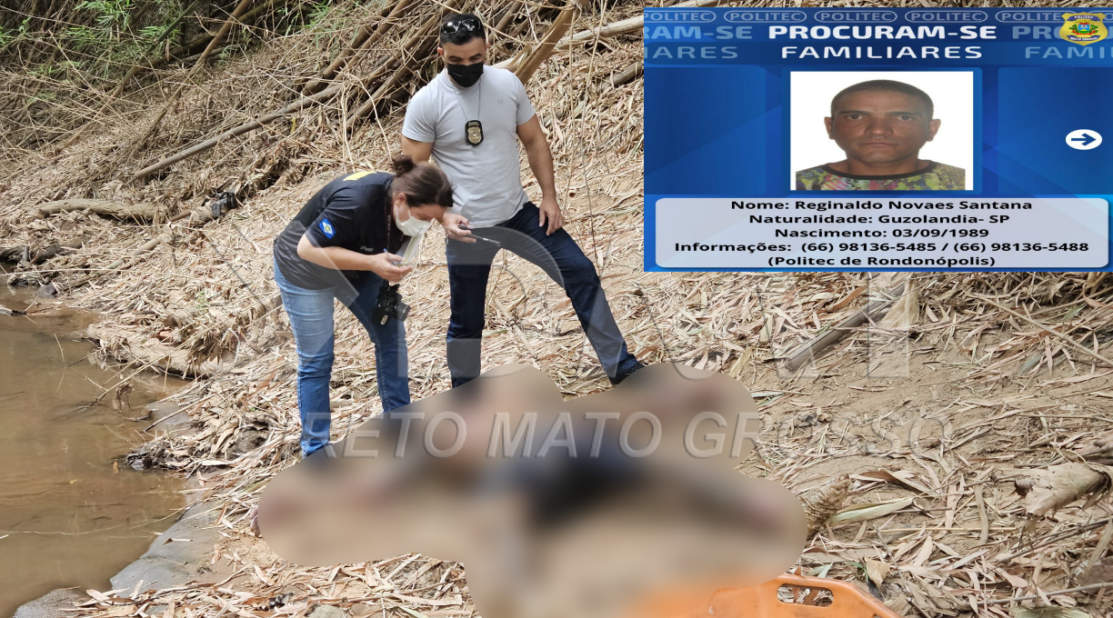 Politec identifica corpo encontrado em rio de Rondonópolis 1