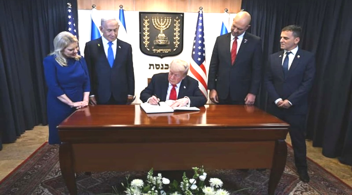 ‘É o fim de uma era de terror e morte’, diz Trump sobre acordo para encerrar guerra 1