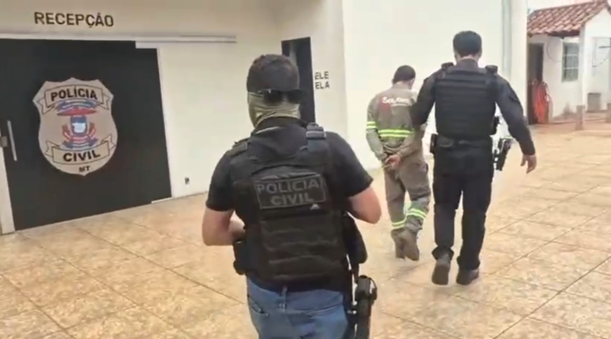 Investigadores da DHPP cumprem mandado de prisão em 2° fase da Operação Insídia em Rondonópolis 1