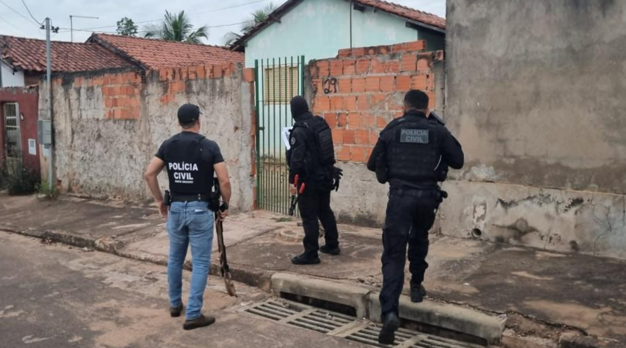 PJC cumpre em Rondonópolis seis mandados de busca e apreensão contra grupo criminoso do falso intermediário 1