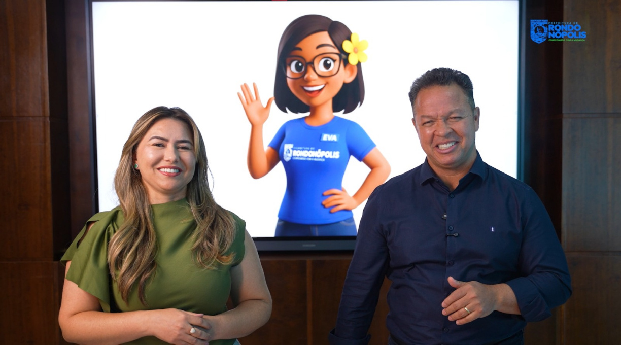 Prefeito Cláudio Ferreira lança a assistente virtual da Prefeitura: a EVA 1