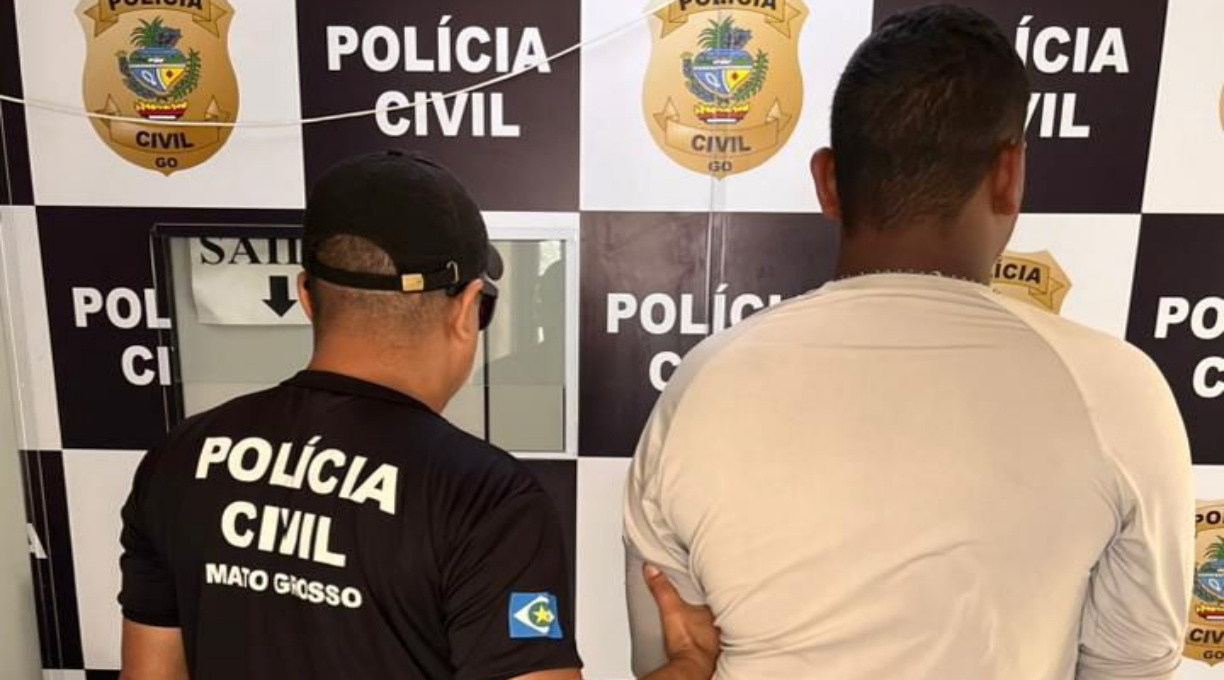 Polícia Civil cumpre mandado de prisão em Doverlândia (GO) de condenado por estupro de vulneráve ocorrido em Araguainha (MT) 1