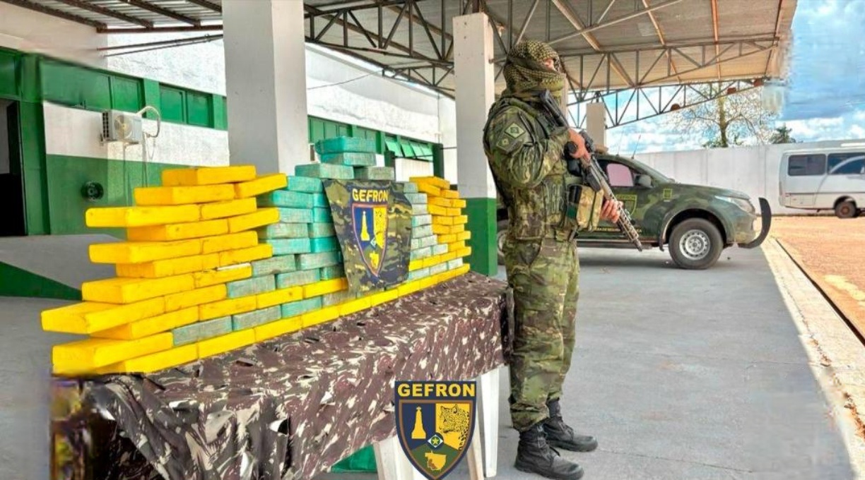 Forças policiais apreendem 103 kg de drogas e geram prejuízo de R$ 2,3 milhões às facções criminosas 1