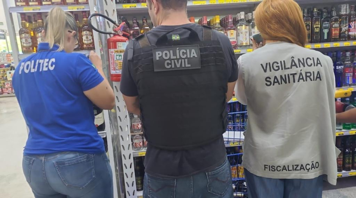 Forças de segurança intensificam ações contra adulteração de bebidas alcoólicas em Mato Grosso 1