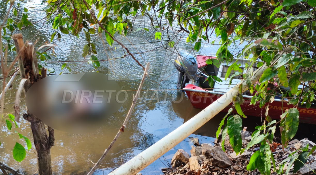 Corpo de jovem, vítima de afogamento no Rio Itiquira é localizado pelo Corpo de Bombeiros 1