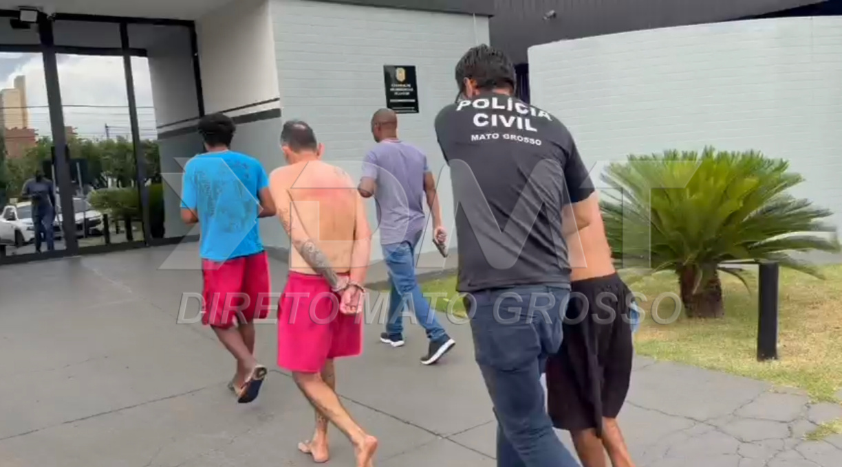 Após denúncia, DHPP faz a detenção de três pessoas, por tráfico de entorpecentes, receptação e uso de drogas 1