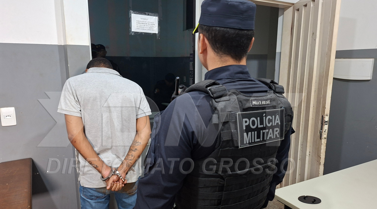Em mais uma abordagem bem sucedida, militares do 5º BPM prendem indivíduo com mais de 20 anos de condenação 1