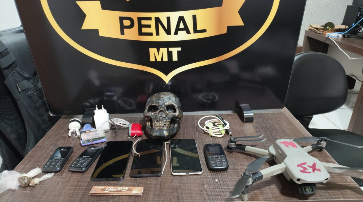 Polícia Penal realiza operação no presídio Mata Grande e apreende drone e outros ilícitos 1