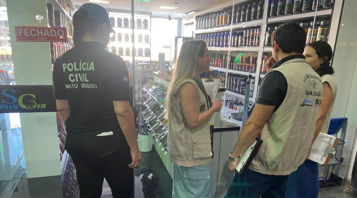 Polícia Civil prende dono de loja de suplementos em Cuiabá por venda de anabolizantes 1