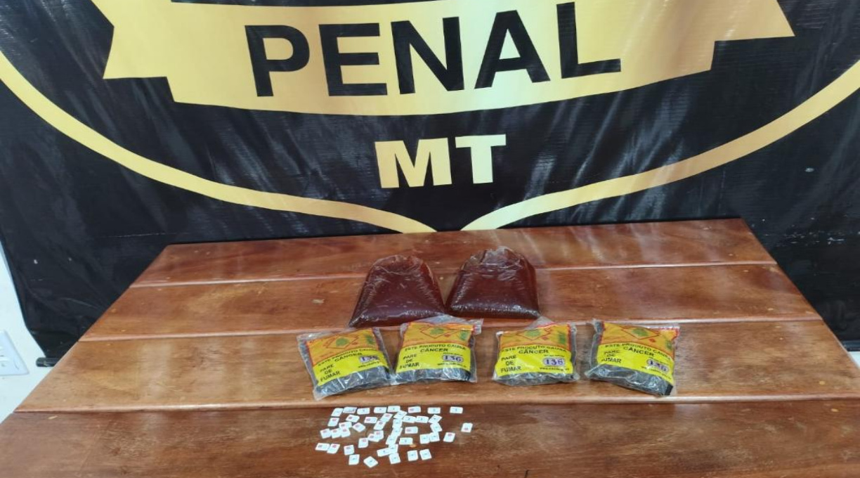 Visitantes são detidas com produtos ilícitos em unidades de Rondonópolis e Jaciara 1