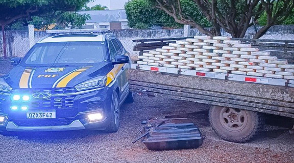 PRF e GEFRON apreendem 73 tabletes de pasta-base de cocaína em veículo na BR-070, em Mato Grosso 1