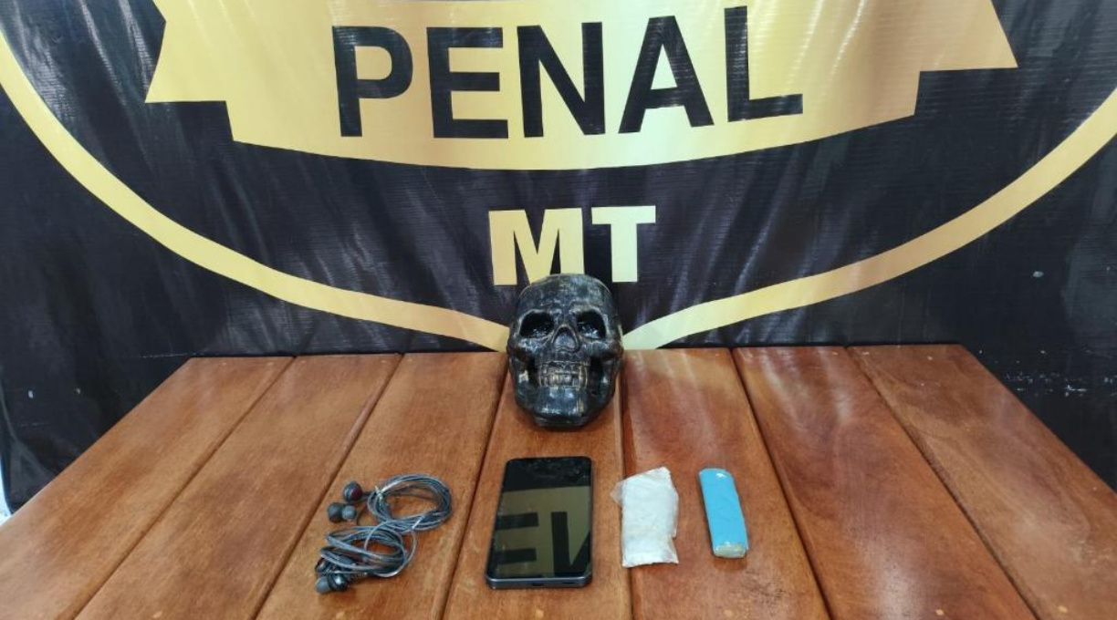 Policiais Penais localizam pacote com materiais ilícitos lançado em penitenciária 1