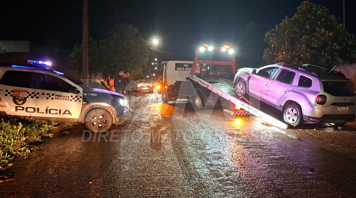 Carro é roubado no bairro Vila Mamed e cerca de uma hora depois é recuperado pelo Grupo de Apoio do 5º BPM 1