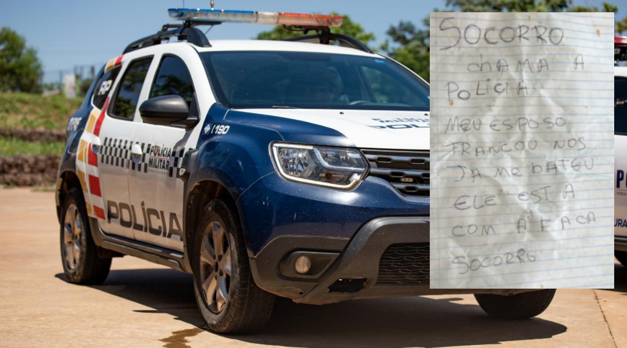 PM resgata mulher mantida em cárcere privado, após pedir ajuda por bilhete em Lucas do Rio Verde 1